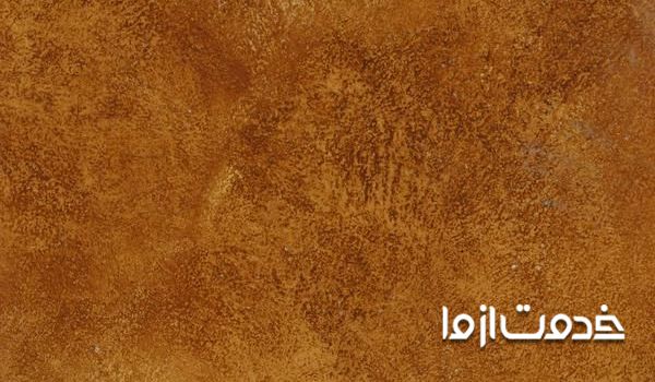 آموزش نقاشی طرح چرم روی سطوح